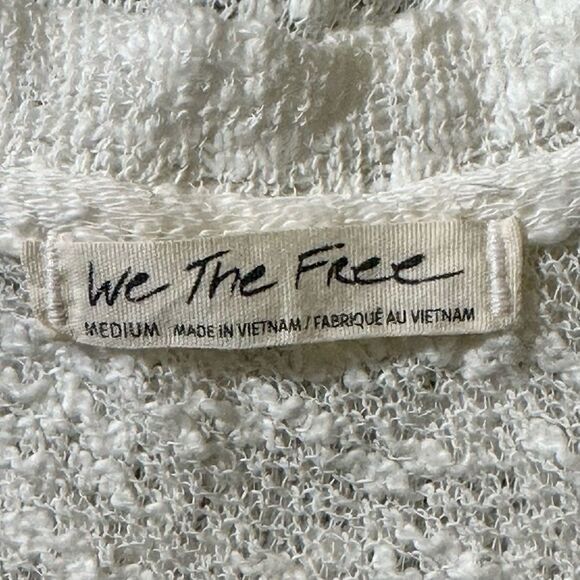 We The Free Ocean Air Hacci in White - Picture 8 of 9